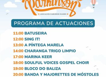 El festival «Música por el Párkinson» vuelve a Callao para concienciar sobre esta enfermedad