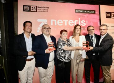 Neteris y Angulas Aguinaga ganan el premio al Mejor Proyecto del año 2023 en la categoría de Aplicaciones Oracle