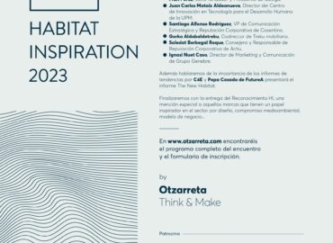 Llega Habitat Inspiration, el nuevo evento inspirador del sector en Bilbao