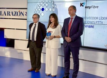 KeyFibre premiada por La Razón como proveedor líder en soluciones FTTX