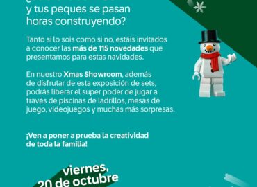 LEGO abre en Madrid LEGO Xmas Showroom, una exposición con más de 115 construcciones y actividades lúdicas para toda la familia