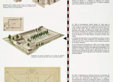 La exposición ‘Panteones: arquitectura para el recuerdo’, hasta el 24 de noviembre, en la demarcación de Albacete del COACM