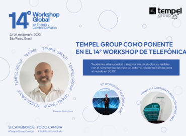 Tempel Group: innovación sostenible en el 14º Workshop Global de Energía y Cambio Climático de Telefónica