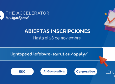 Lefebvre Sarrut invita a las start-ups a participar en la tercera edición de su programa de aceleración LightSpeed