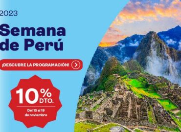 «Semana de Perú», la última campaña de TUI con hasta un 10% de descuento