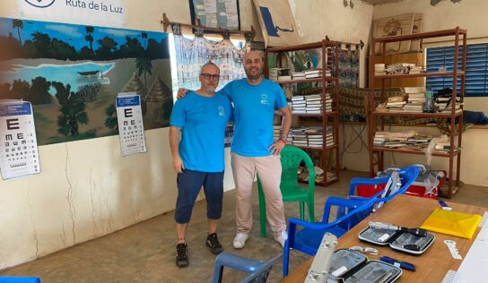 Mejor visión en Diembering (Senegal), gracias a la ultima misión óptica de la Ruta de la Luz