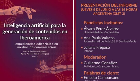 Presentan investigación sobre IA y generación de contenidos en Iberoamérica