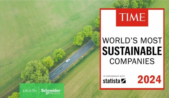 Schneider Electric reconocida la empresa más sostenible del mundo por la revista Time y Statista