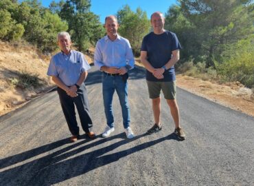 Cereceda estrena un mejorado camino a la Ermita de San Roque, en sus fiestas patronales