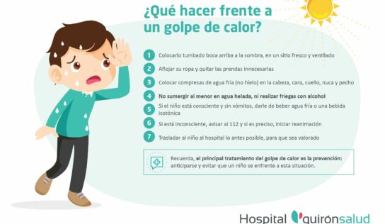 Calor extremo: cómo prevenir y actuar frente a un golpe de calor en niños