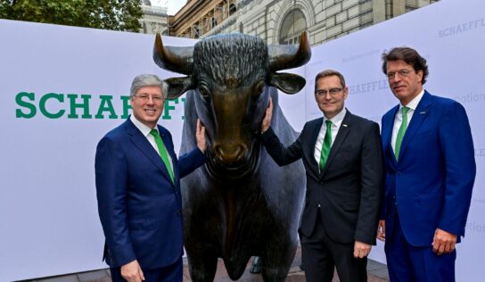 Comienzan a cotizar las acciones ordinarias de Schaeffler en la bolsa de Fráncfort una vez culminada la fusión con Vitesco