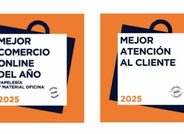 123tinta.es, ganador del Mejor Comercio Online del Año y Mejor Atención al Cliente 2025