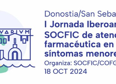 La I Jornada Iberoamericana de atención farmacéutica en síntomas menores aborda este viernes en San Sebastián la situación y retos locales e internacionales de este servicio