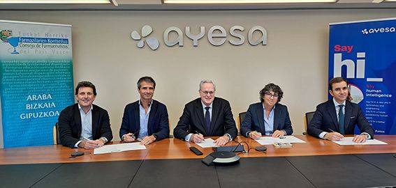 Ayesa acuerda con el Consejo de Farmacéuticos del País Vasco evolucionar la receta electrónica