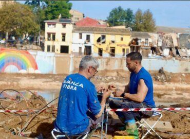 Avanza Fibra recuperará en las próximas horas el 100% de la red propia de internet devastada por la DANA