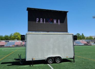 PRIXMAPRO cuenta con la única pantalla LED móvil para alquiler en Aragón