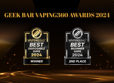 La doble victoria de Geek Bar en los Premios Anuales de Vaping360 2024