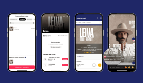 TikTok y Eventim España anuncian una alianza global para la venta de entradas