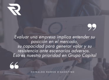 Reinaldo Ramos D’Agostino y Grupo Capital analizan las empresas líderes en bolsa