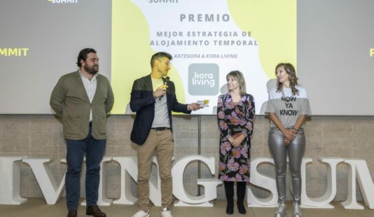 Kategora y Kora Living reciben el premio a la mejor estrategia de alojamiento temporal en el Living Summit