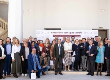 Entrega de premios del VII Concurso Internacional de Microrrelatos de la Fundación César Egido Serrano