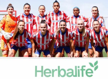 Niños de Aldeas Infantiles viven una experiencia única de la mano de Herbalife y el Atlético de Madrid Femenino