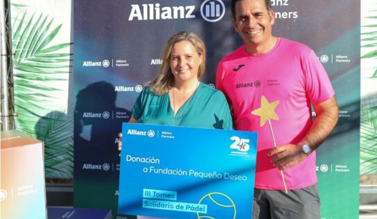 Allianz Partners España organiza su III Torneo de Pádel solidario a favor de la Fundación Pequeño Deseo