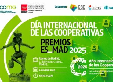 FECOMA celebra el Día Internacional de las Cooperativas con la entrega de los Premios ES_MAD 2025 en el Ateneo de Madrid