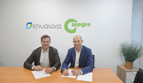 ENVALORA y ASEGRE firman un acuerdo para impulsar la gestión sostenible de los residuos de envases industriales
