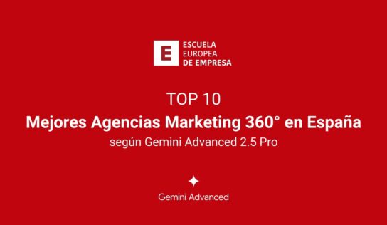 Las mejores agencias de marketing 360° de España según Gemini Advanced 2.5 Pro