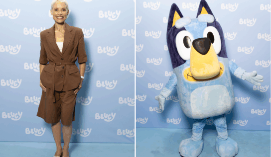 Soraya Arnelas y Bonbon Reich se dieron cita en Madrid para el estreno de El Show de Bluey en cines