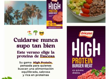 Emcesa cuenta con la gama High Protein para conseguir una alimentación equilibrada, sabrosa y rica en proteínas