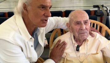 Engraciano cumple 110 años con una sobredosis de vitalidad, de la mano del doctor De la Peña