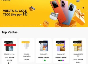 La tienda online oficial de realme España abre sus puertas con grandes ofertas de aniversario