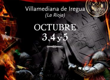 Villamediana de Iregua celebra el Mercado Renacentista de El Hereje el 3, 4 y 5 de octubre con teatro, fuego, música, talleres y fuego