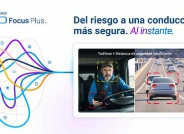 La nueva cámara de salpicadero con IA de Geotab reduce hasta un 95% las conductas de riesgo al volante con alertas de voz en la cabina