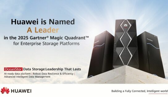 Huawei es nombrada Líder en el Gartner® Magic Quadrant™ para Plataformas de Almacenamiento Empresarial