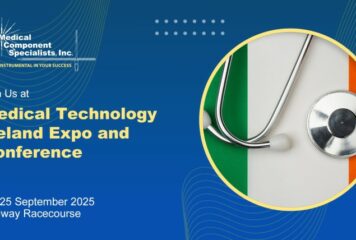 Medical Components Specialists exhibirá en Medical Technology Ireland 2025