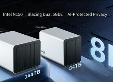TerraMaster F4-425 Plus y F2-425 Plus: NAS híbrido con Intel N150, doble 5GbE y hasta 144 TB