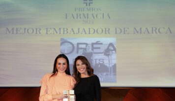 Ana Milán, elegida por los consumidores como la Mejor Embajadora en los Premios Farmacia 2025