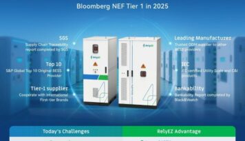 RelyEZ lanza VentureEdge 800, su nuevo sistema de almacenamiento energético de 800 V para Europa