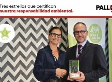 Pall-Ex Iberia, pionera en logística sostenible con 3 estrellas Lean & Green