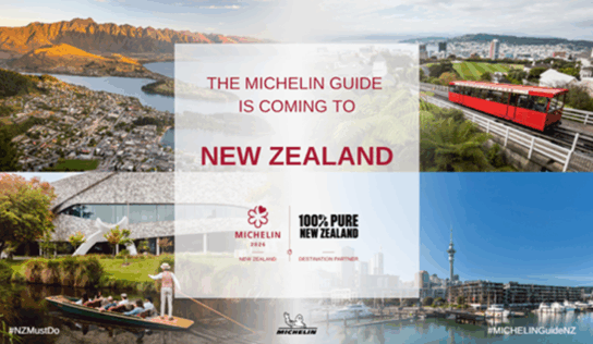 La Guía MICHELIN amplía su presencia global con su llegada a Aotearoa, Nueva Zelanda