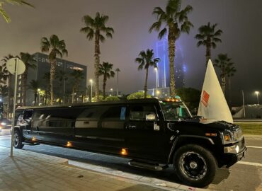 La limusina Hummer negra más grande de Cataluña llega a Barcelona tras ser galardonada como ‘Miss Las Vegas’