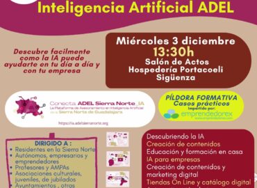 ADEL Sierra Norte presenta su plataforma de IA para modernizar el desarrollo rural