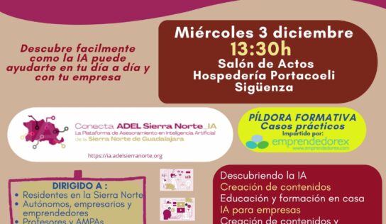ADEL Sierra Norte presenta su plataforma de IA para modernizar el desarrollo rural