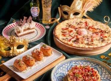 El Carnaval más veneciano se sienta a la mesa en Ginos