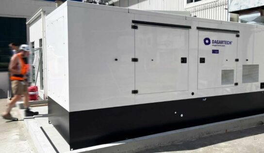 Dagartech suministra un grupo electrógeno a medida de 730 kVA para garantizar la continuidad eléctrica de un centro de datos en Nueva Zelanda