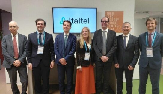 ITALTEL recibe en su sede central de Milán a la Consejera de Economía de la CAM, Rocío Albert