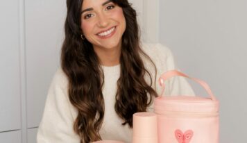 «Be your own CRVSH»: la colección cápsula de Verónica Díaz y Miniland para el día a día del bebé